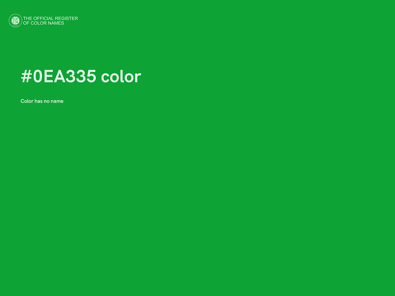 #0EA335 color image