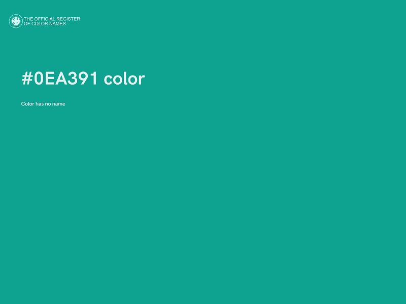 #0EA391 color image