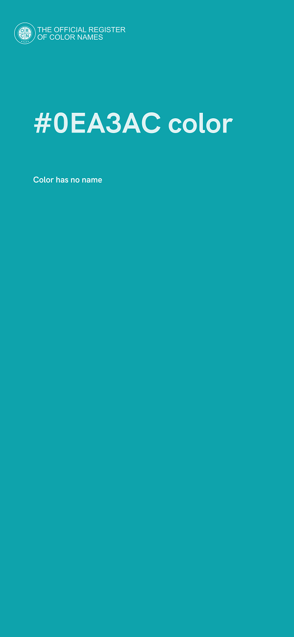 #0EA3AC color image