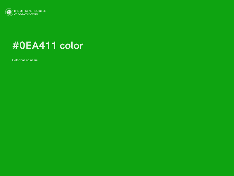 #0EA411 color image