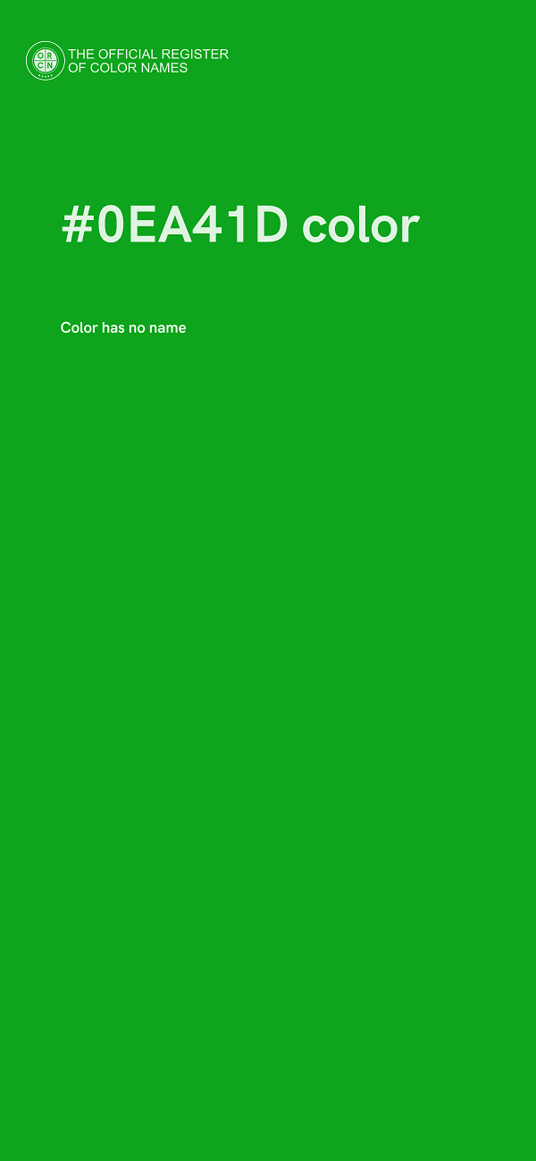 #0EA41D color image
