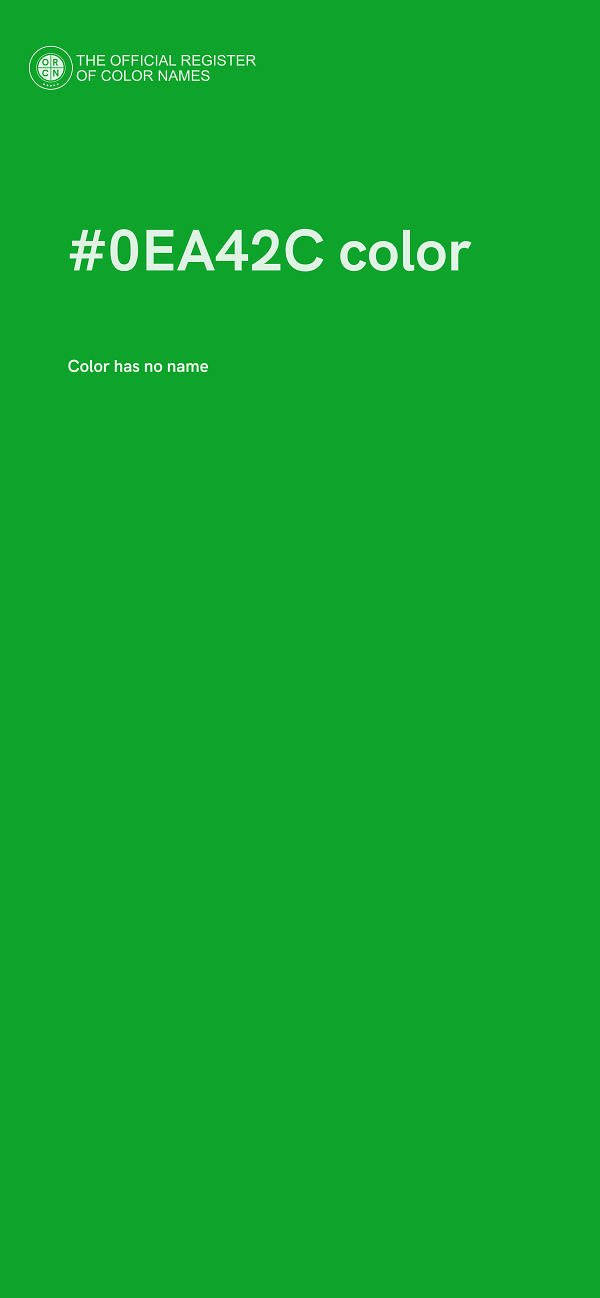 #0EA42C color image