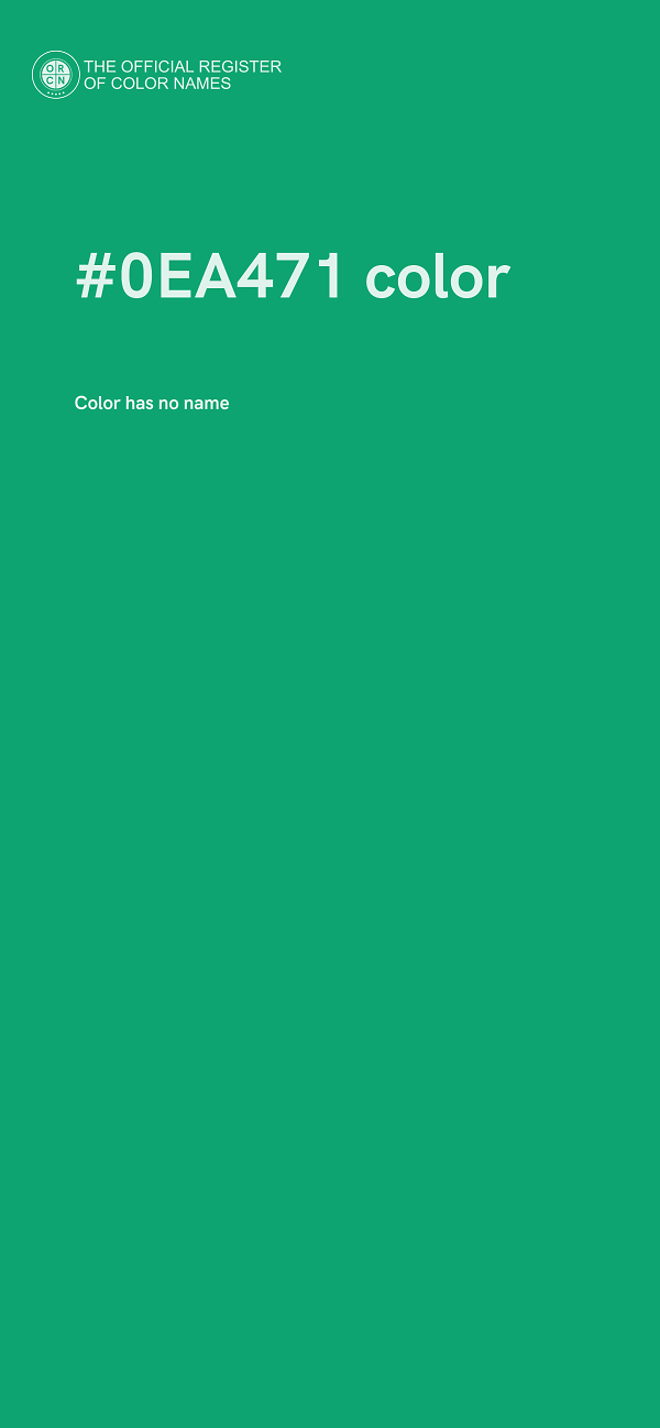 #0EA471 color image