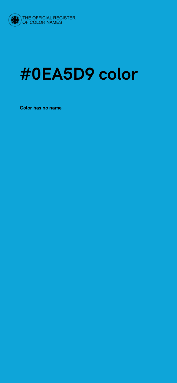 #0EA5D9 color image