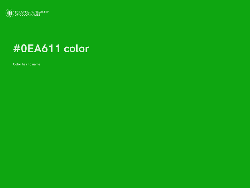 #0EA611 color image