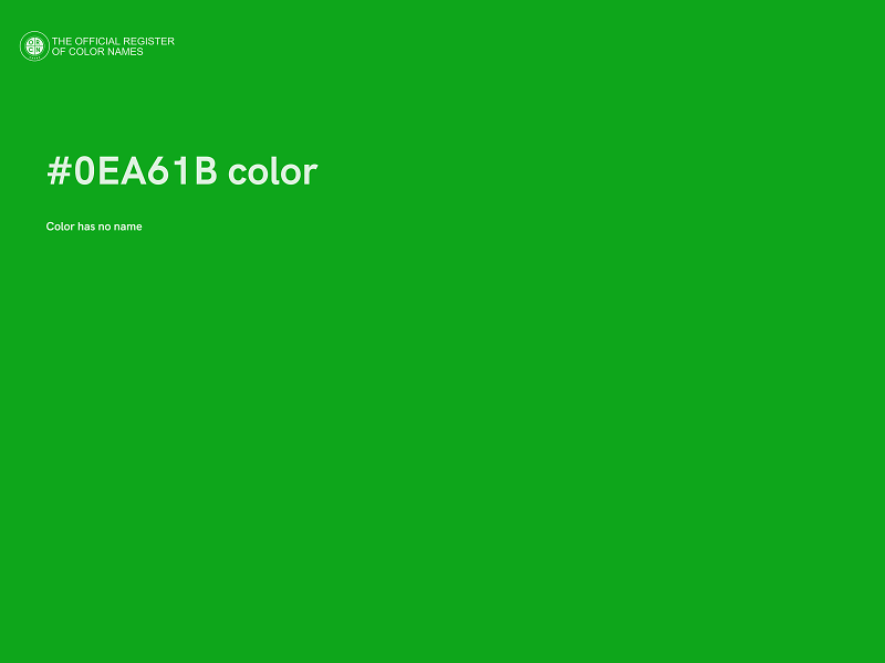 #0EA61B color image