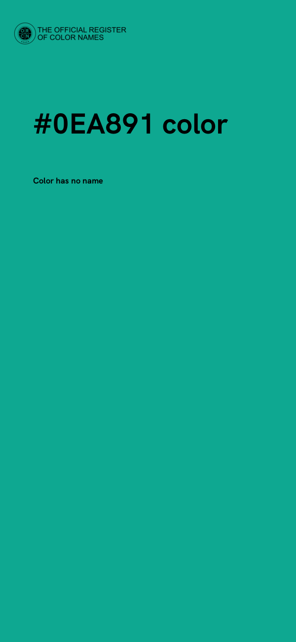 #0EA891 color image
