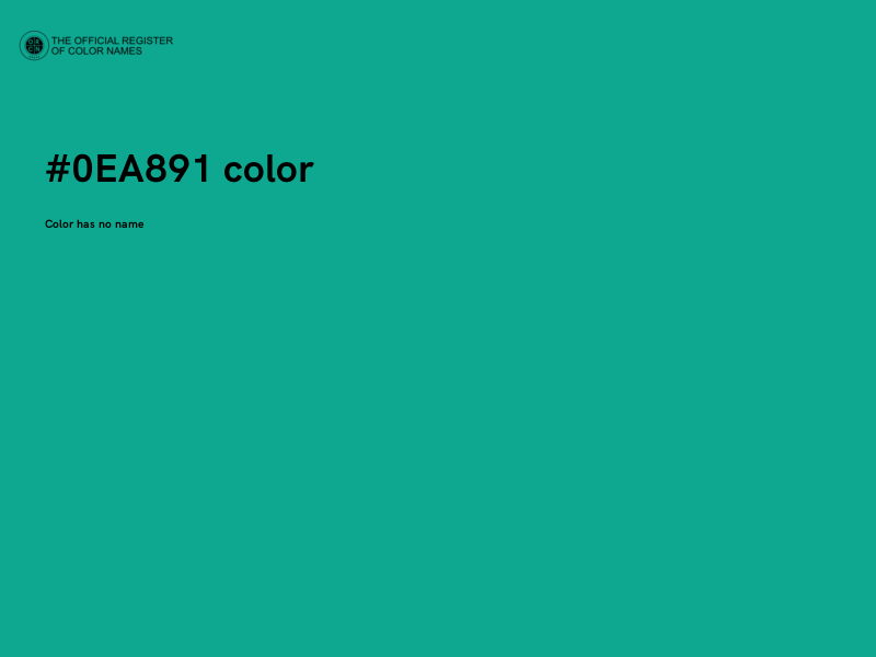 #0EA891 color image