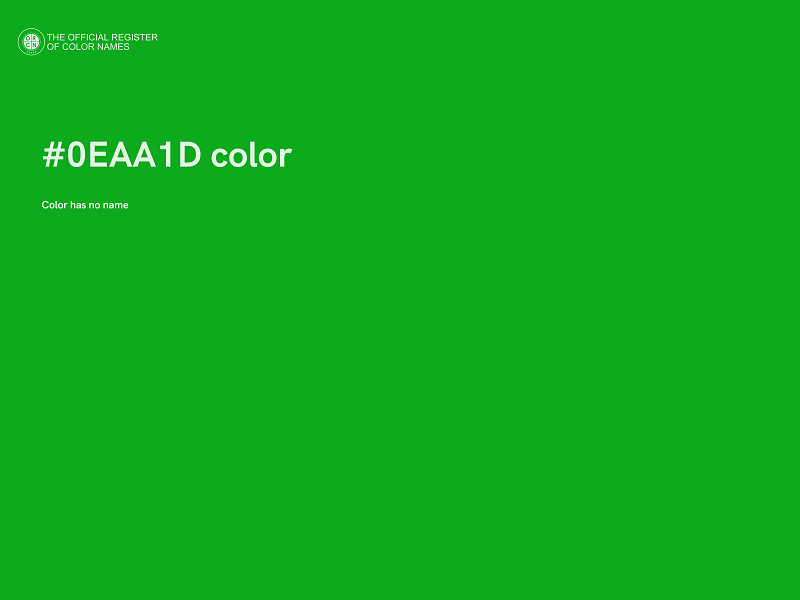 #0EAA1D color image