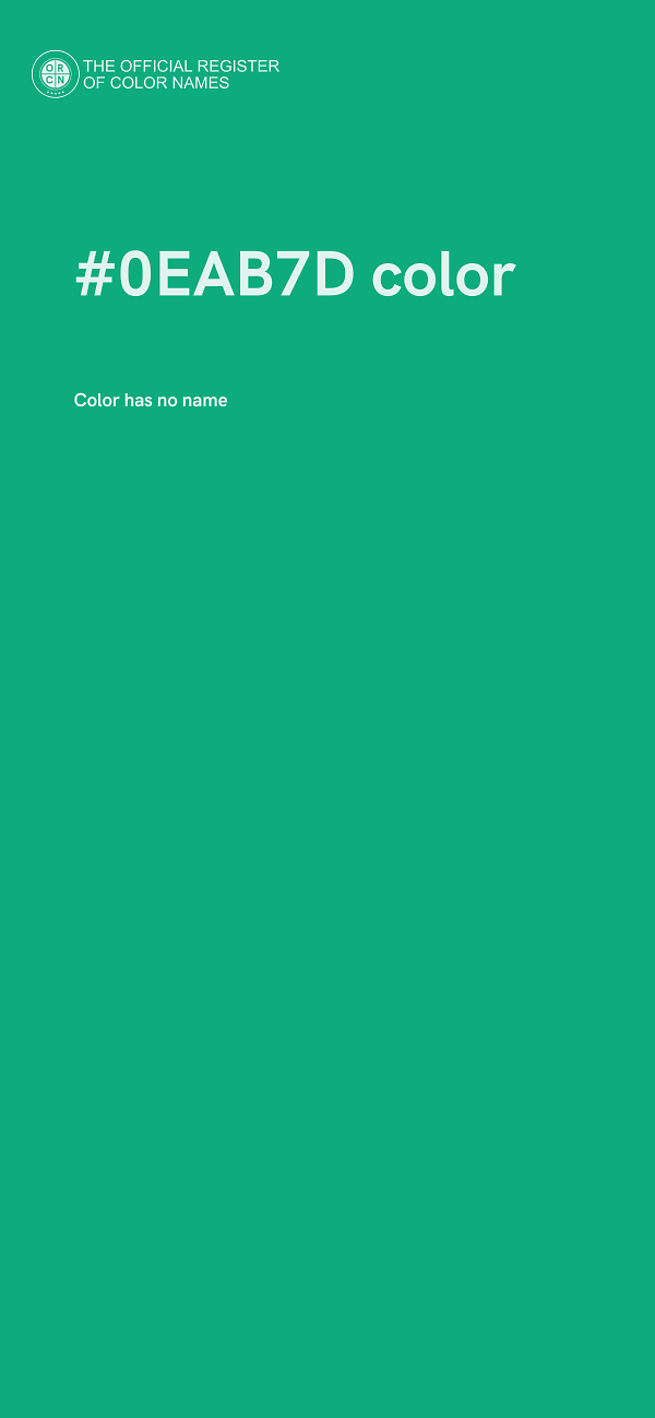 #0EAB7D color image