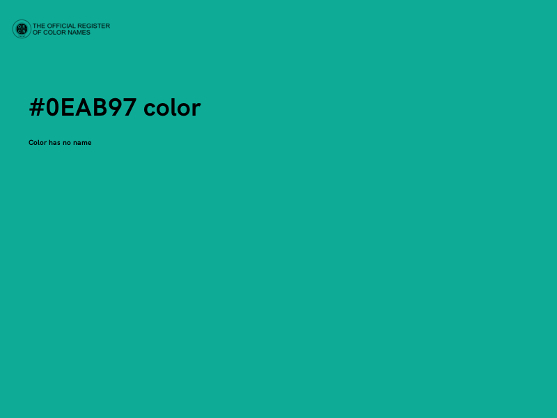 #0EAB97 color image