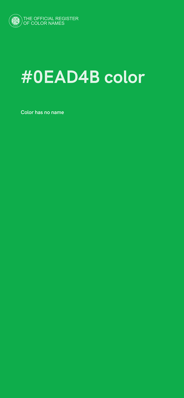 #0EAD4B color image