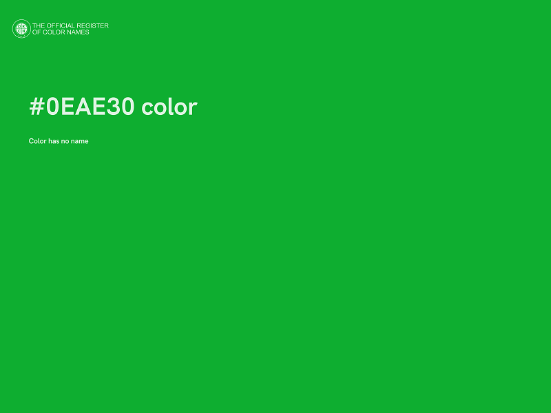 #0EAE30 color image