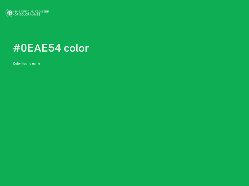 #0EAE54 color image