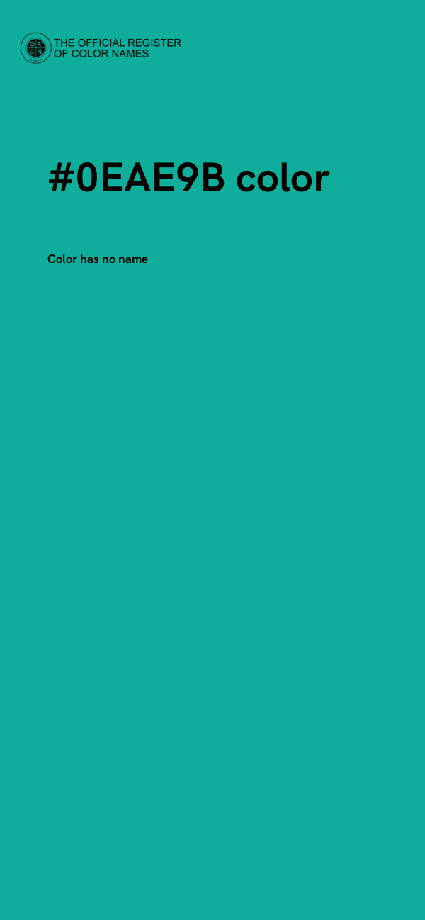#0EAE9B color image