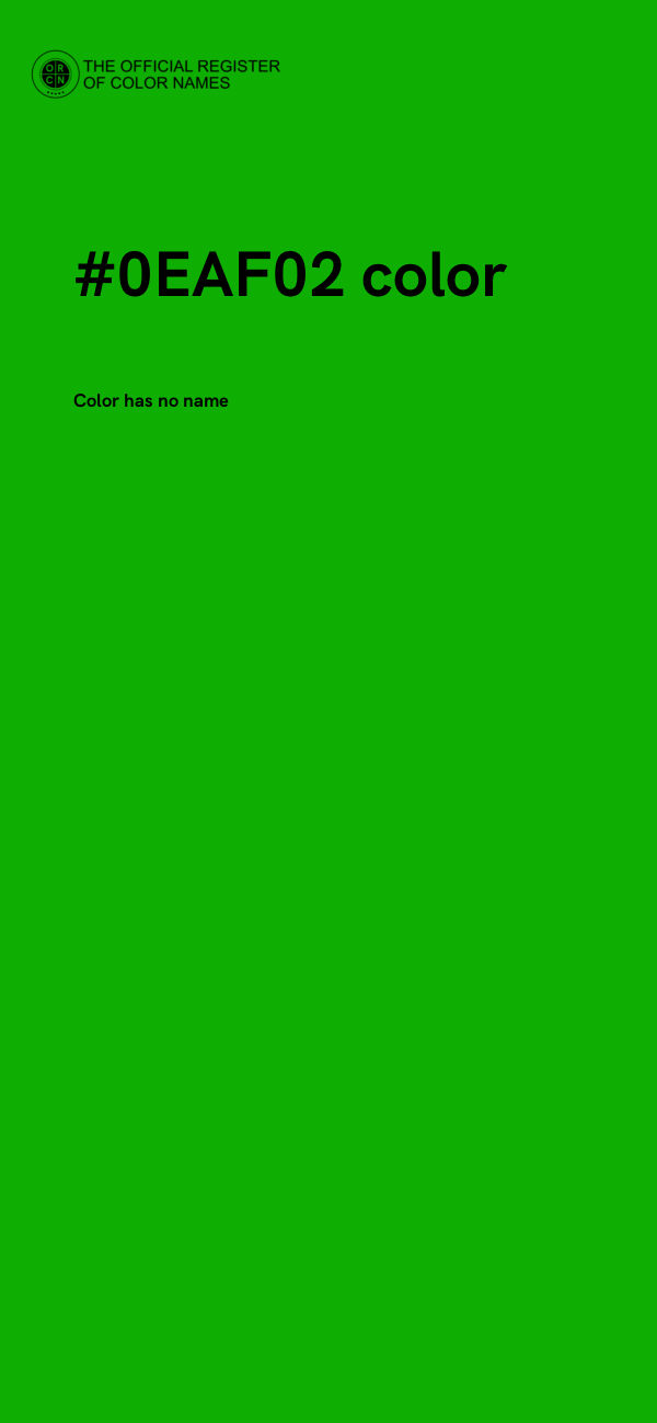#0EAF02 color image