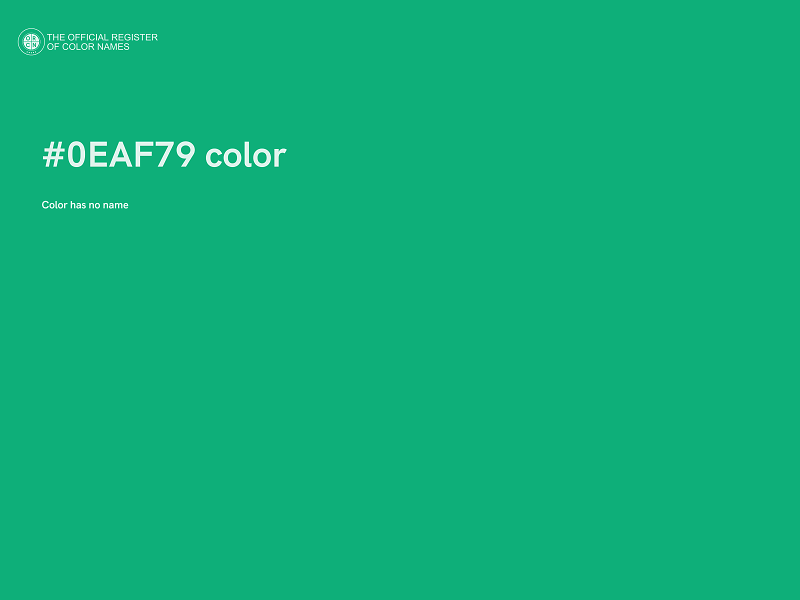 #0EAF79 color image