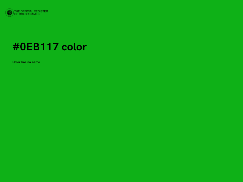 #0EB117 color image