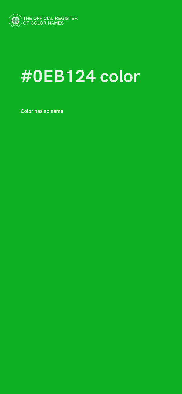 #0EB124 color image
