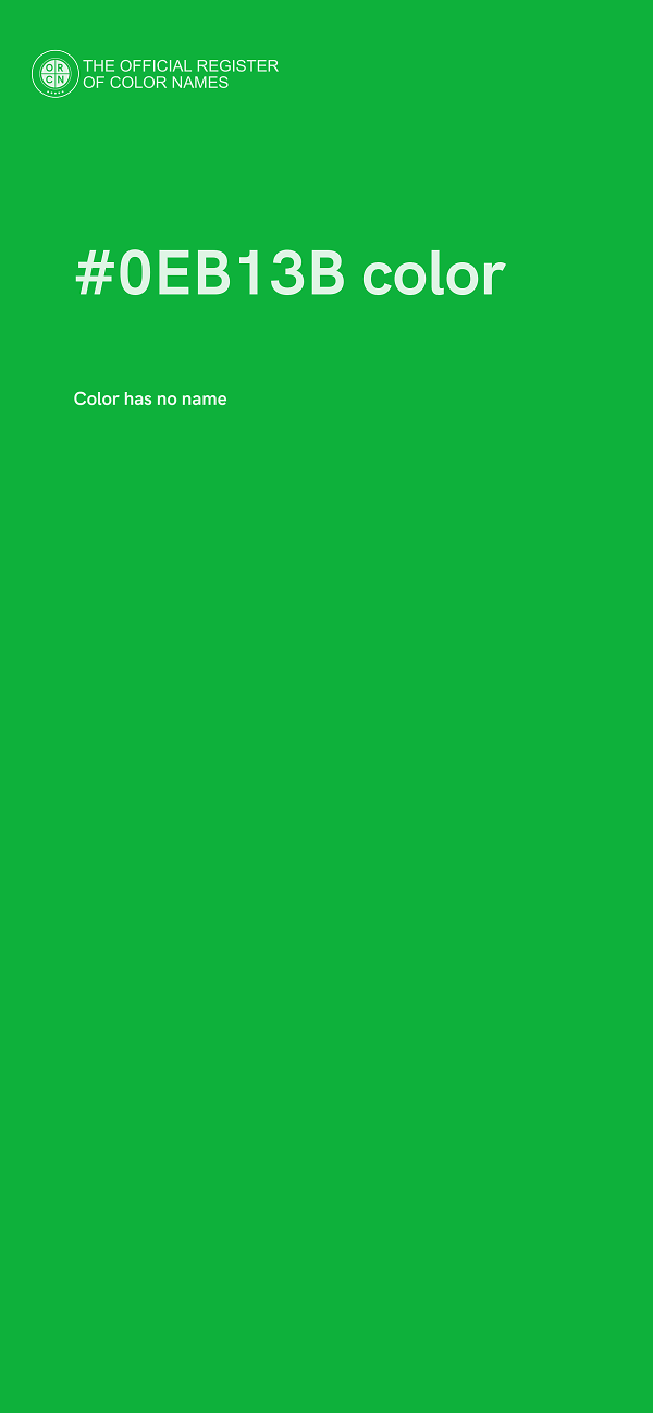 #0EB13B color image