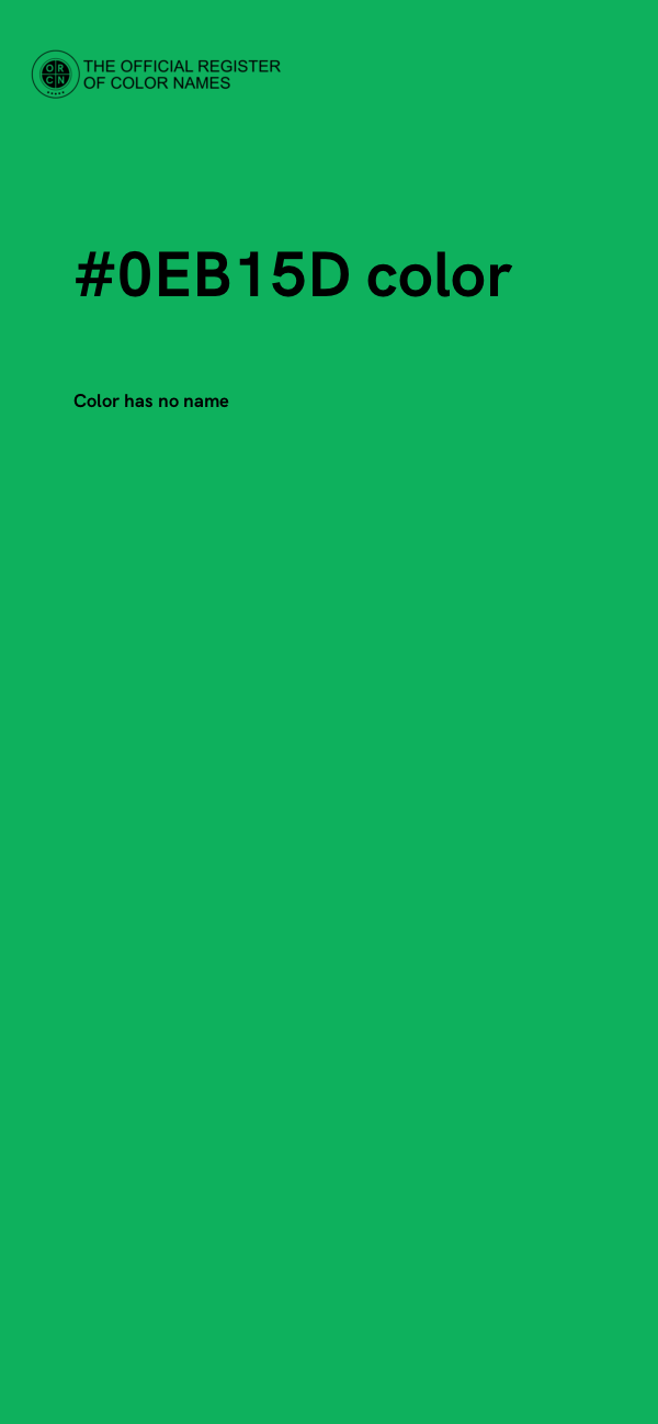 #0EB15D color image