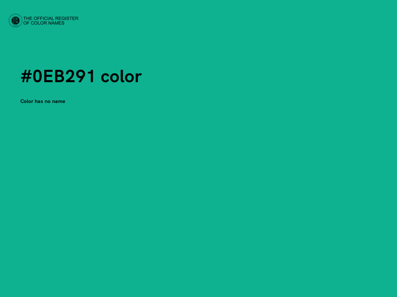 #0EB291 color image