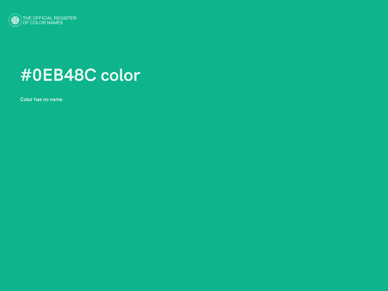 #0EB48C color image