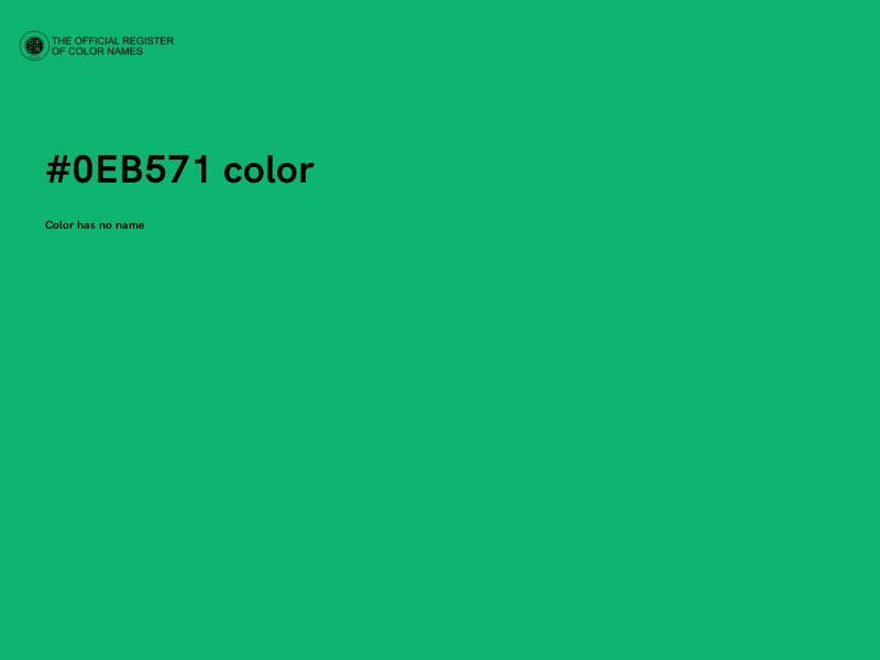 #0EB571 color image