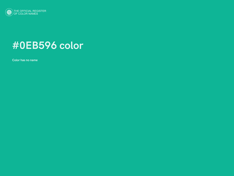 #0EB596 color image