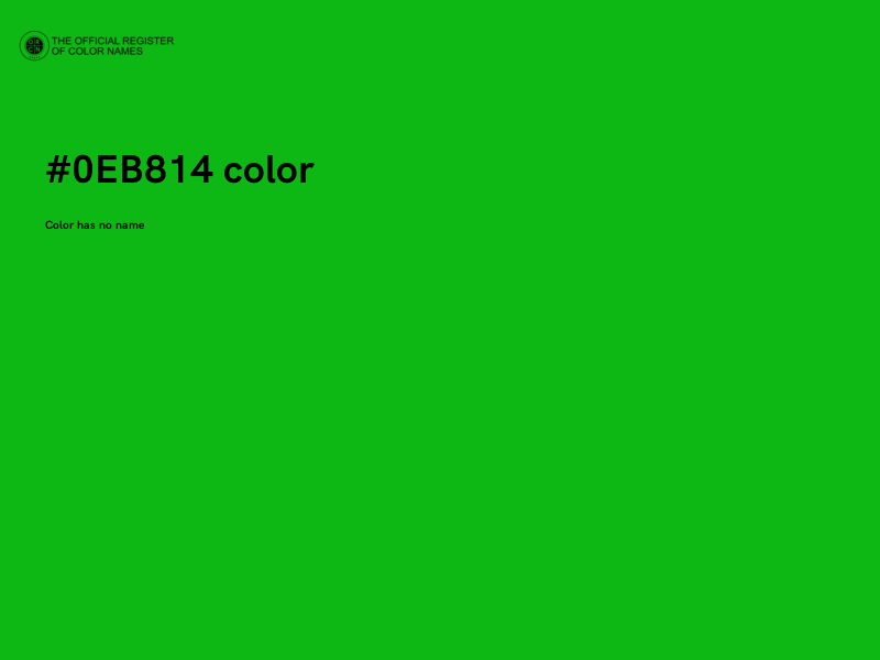 #0EB814 color image