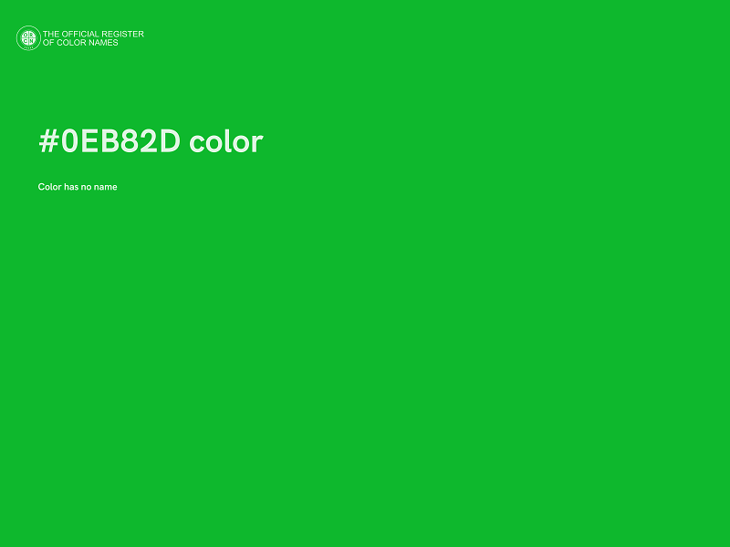 #0EB82D color image