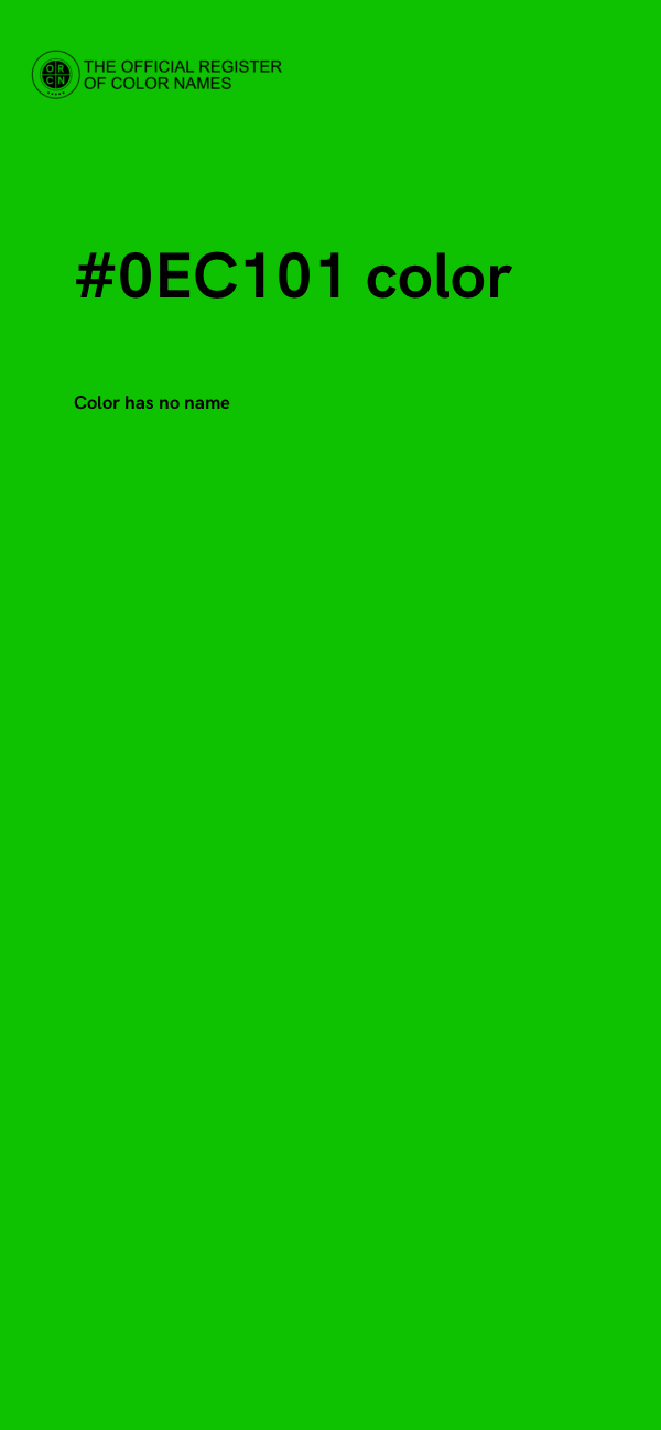 #0EC101 color image