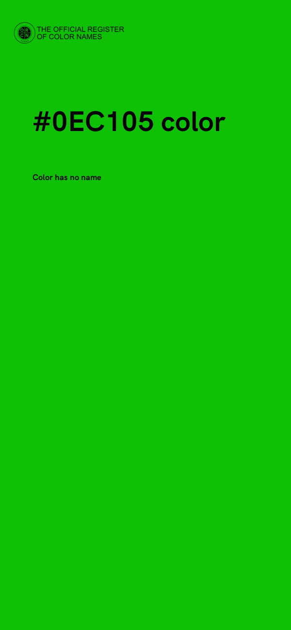 #0EC105 color image