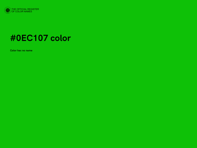 #0EC107 color image