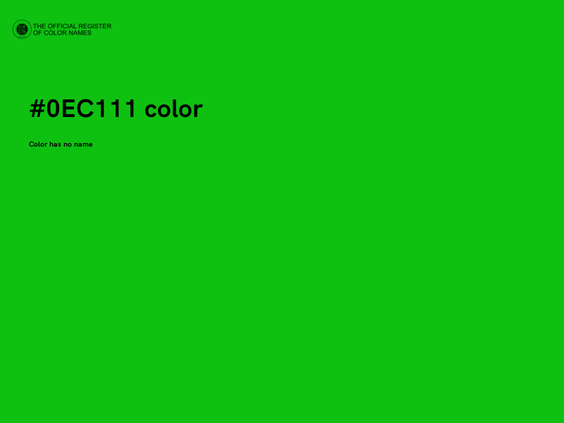 #0EC111 color image