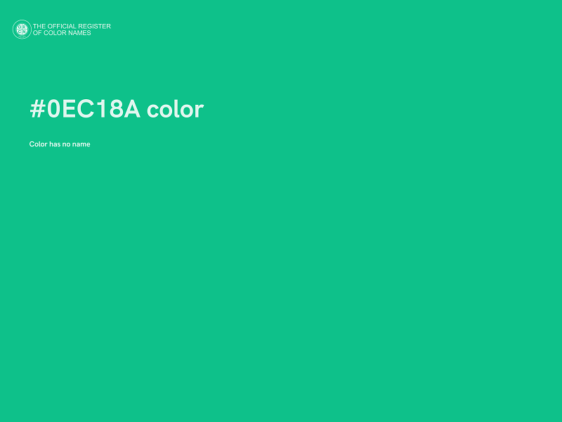 #0EC18A color image