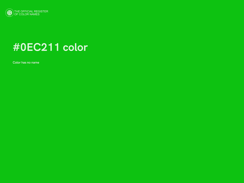 #0EC211 color image