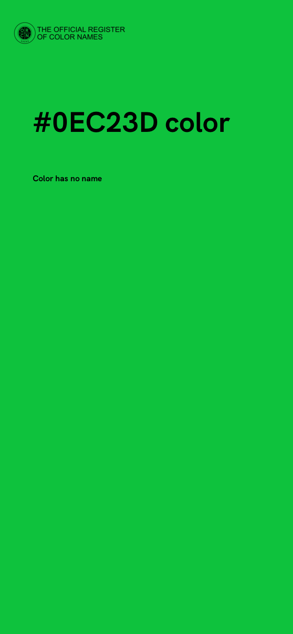 #0EC23D color image