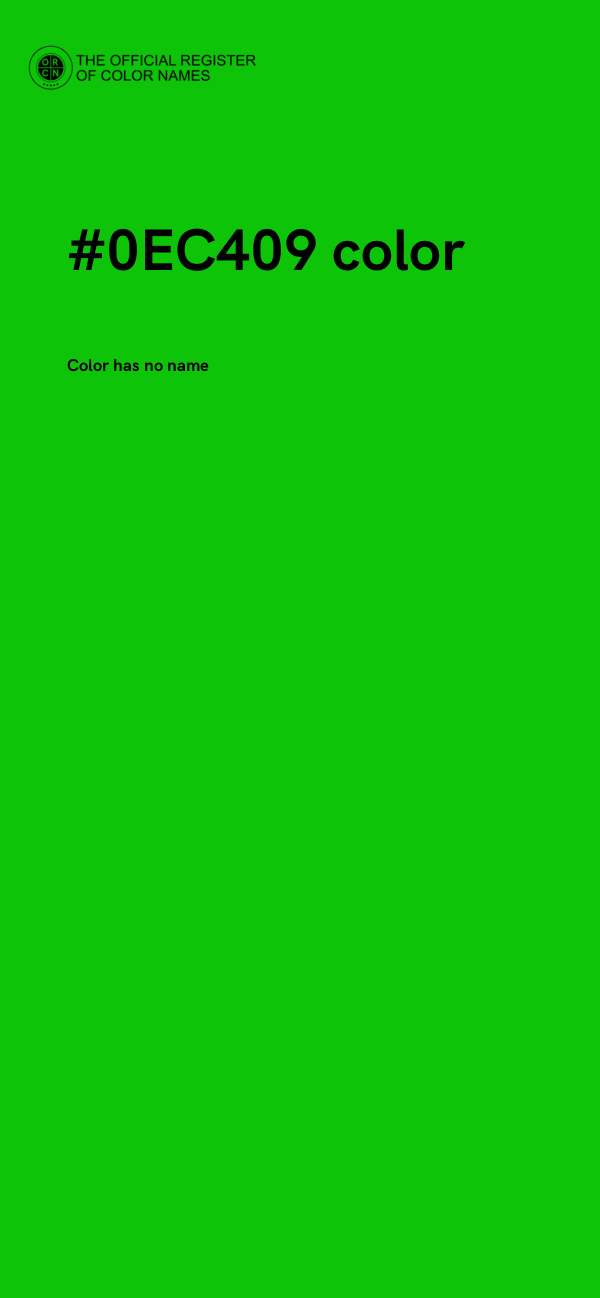 #0EC409 color image