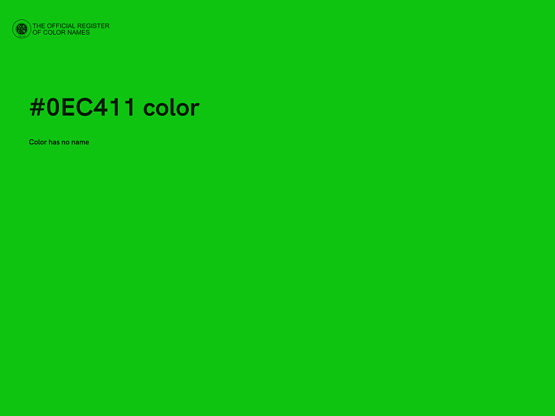 #0EC411 color image