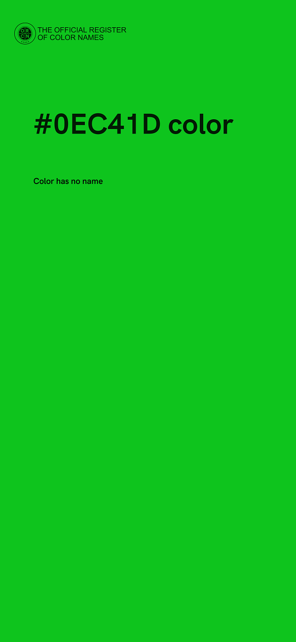 #0EC41D color image