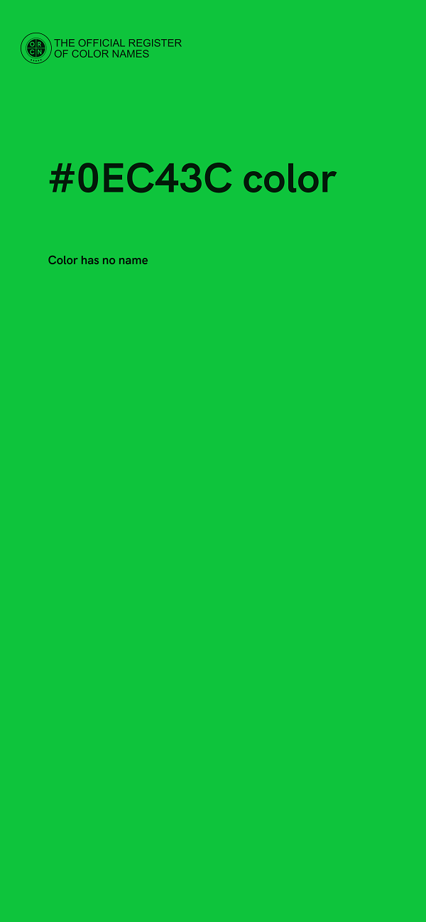 #0EC43C color image
