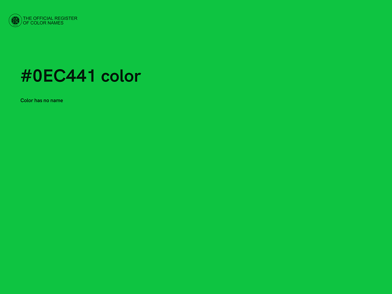 #0EC441 color image
