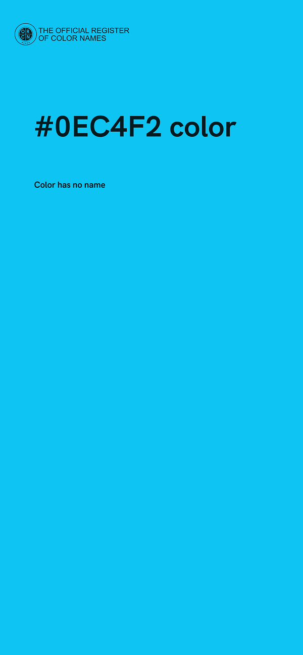 #0EC4F2 color image