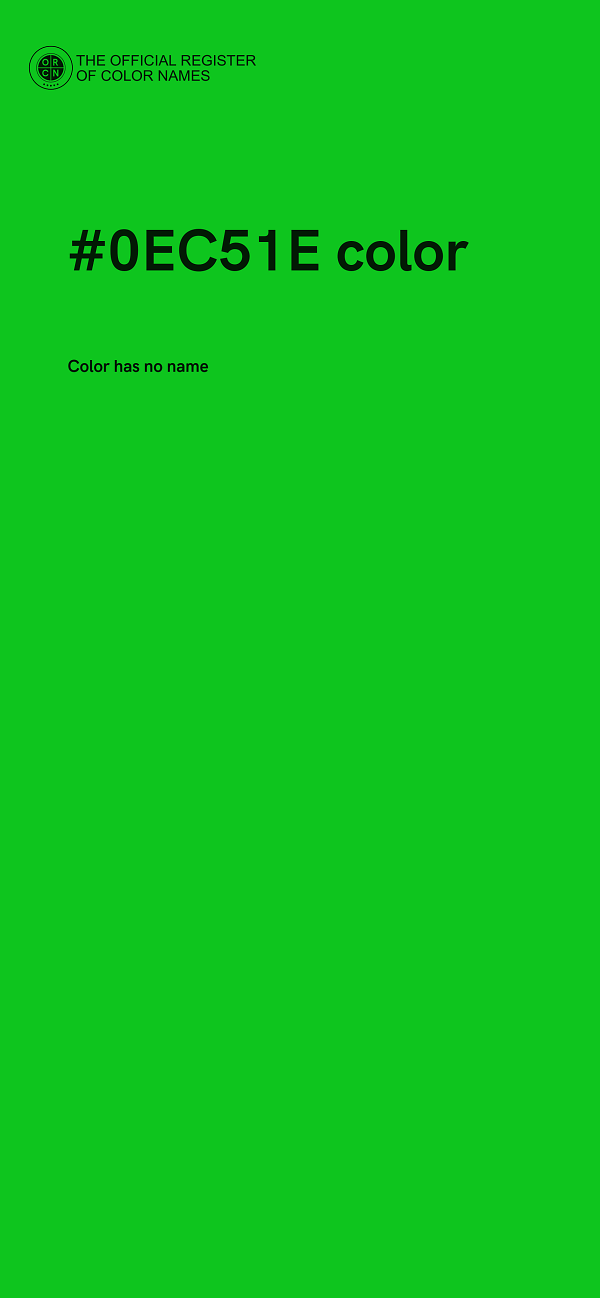 #0EC51E color image