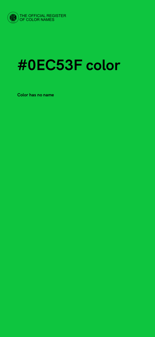 #0EC53F color image