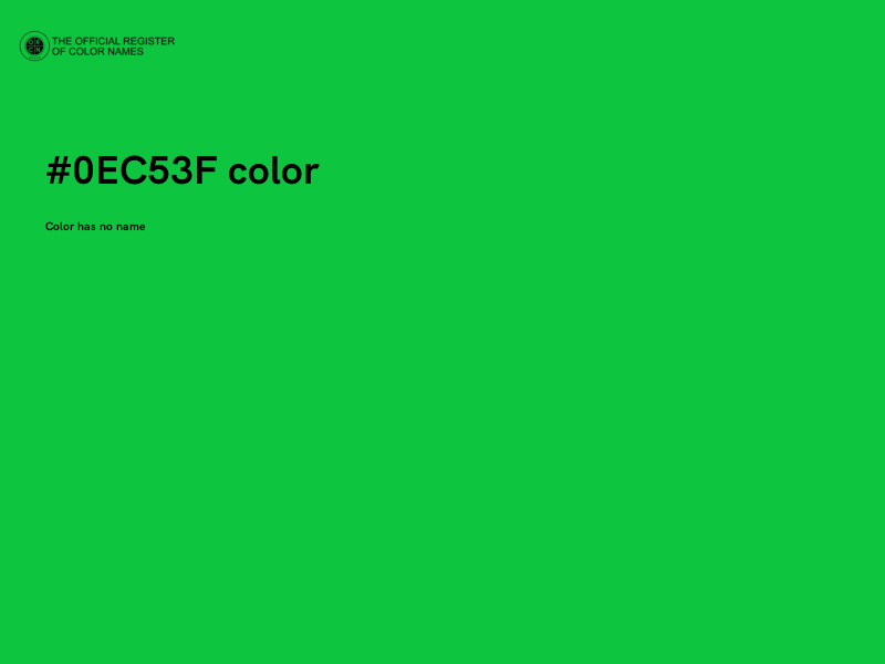 #0EC53F color image