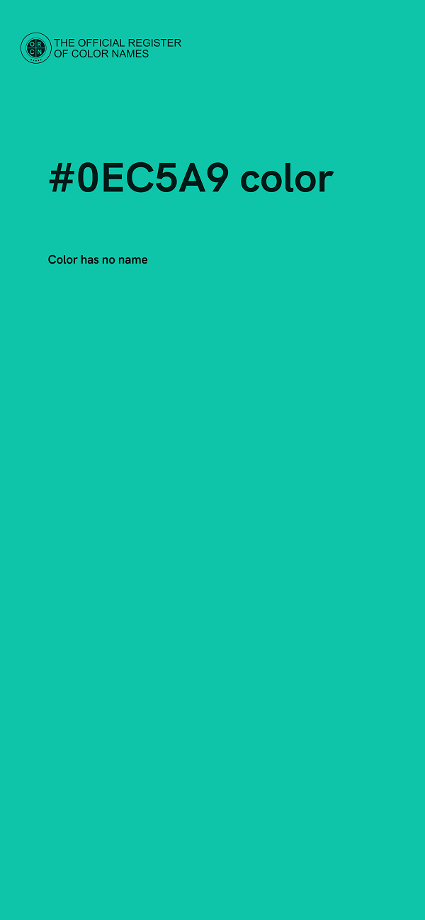 #0EC5A9 color image