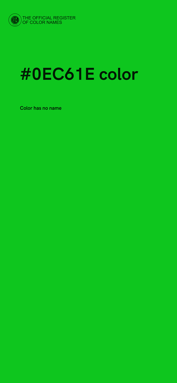 #0EC61E color image