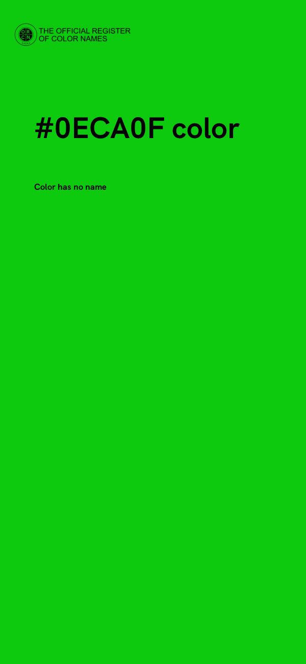 #0ECA0F color image